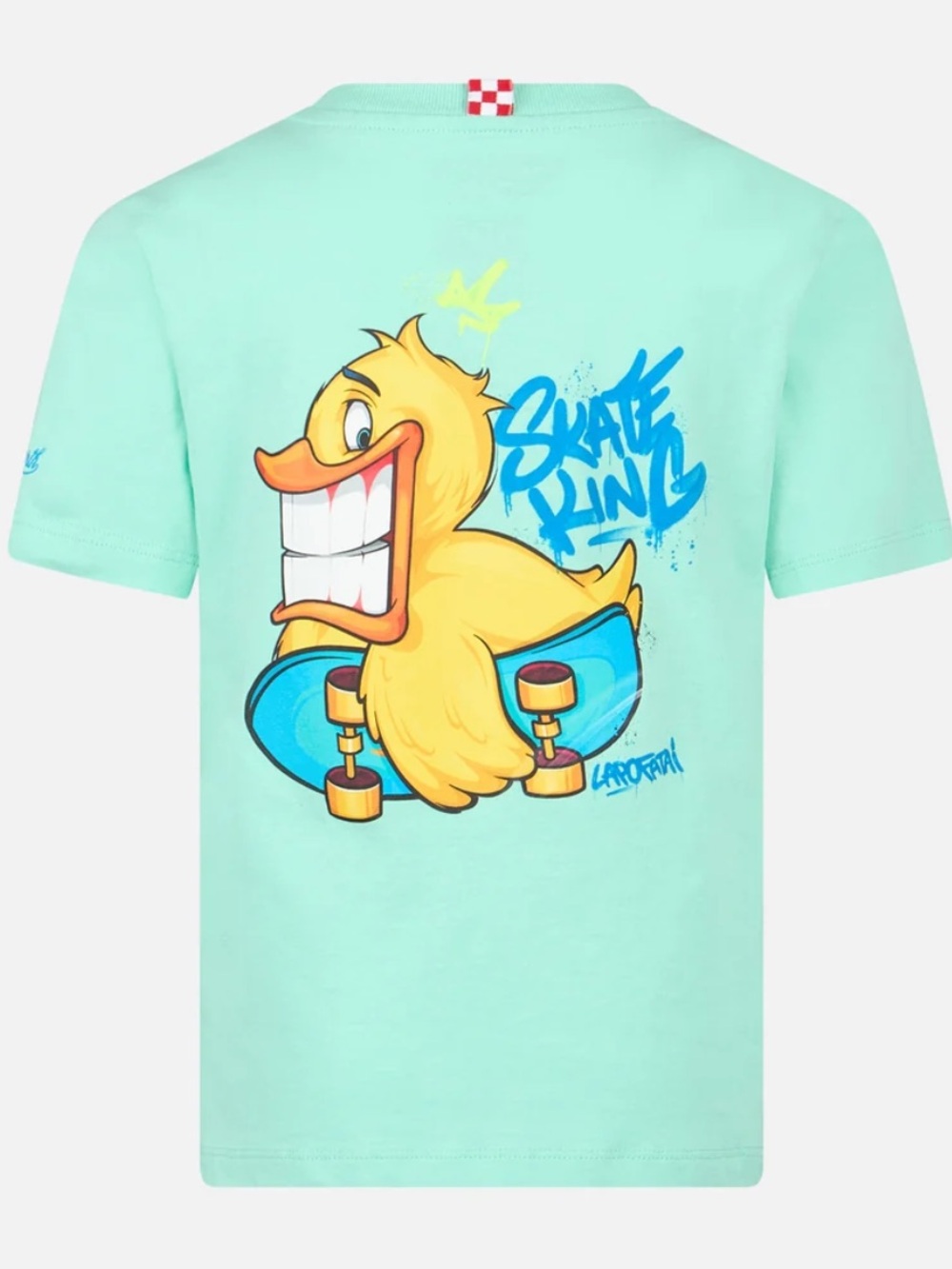 MC2 SAINT BARTH COTTON T-SHIRT WITH CRYPTOPUPPETS DUCKY PRINT | SPECIAL EDITION